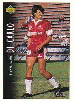 Fernando Di Carlo Lanus 1995 Upper Deck Futbol Argentina #140